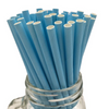 Factory OEM Degradable PLA thick straw disposable high temperature resistant independent packaging milk tea straw