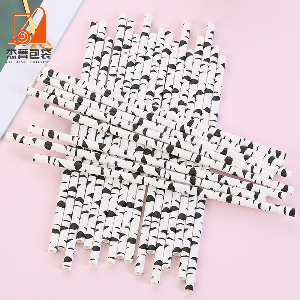 Wholesale Paper straw Disposable drinking paper straw wedding party supplies tools