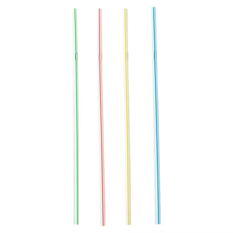 Colored Drinking Straws Wholesale Telescopic Pp Plastic Disposable Bendable Boba Bubble Tea Straw Food Grade Art Free Party