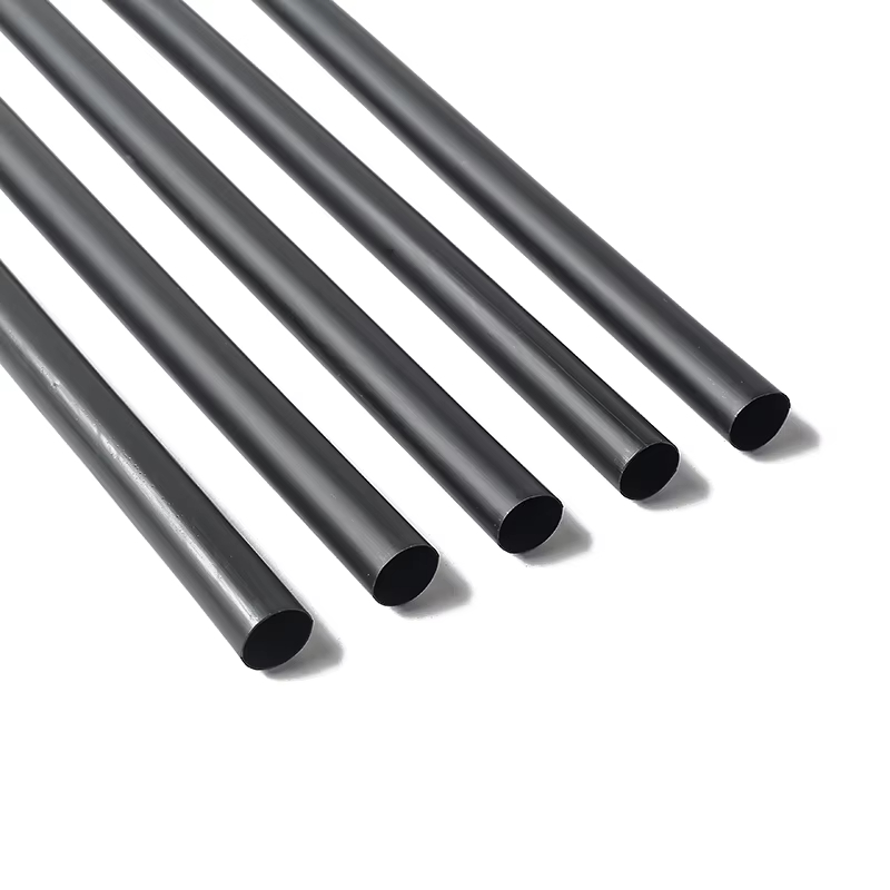 PP New Design 2024 Hot Sale Disposable Drinking Straws White Black Or Customized Color Factory Made Food Grade Flexible Straw