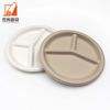 Biodegradable Disposable Sugarcane Bagasse Plate Compostable for Salad