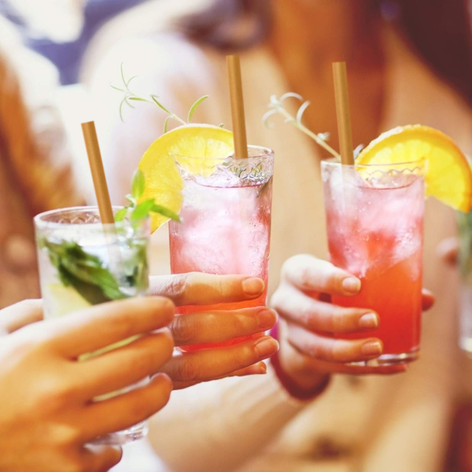 100% Biodegradable Eco Friendly Compostable Pla Non-plastic Degradable Drinking Bagasse Sugar Cane Straw