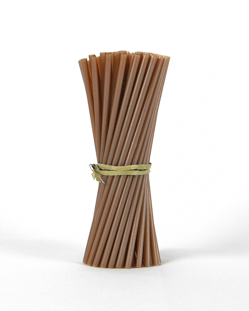 Compostable PLA Straw Coffee Grounds Drinking for Beverages Party Use Milk Tea High Temperature Resistant Independent Packaging