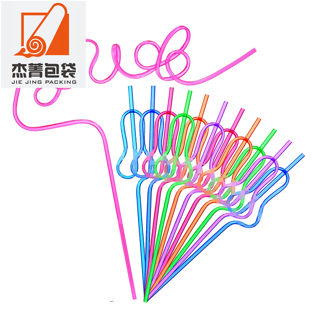 Flexible Wedding Engagement Bridal Shower Gourd Shape Straws Party Supplies Decorations Reusable Colored Bride Straws