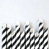 Wholesale Eco-Friendly Disposable Striped Paper Bamboo PLA Straws Biodegradable Bar & Wedding Party Supplies with Free Sample
