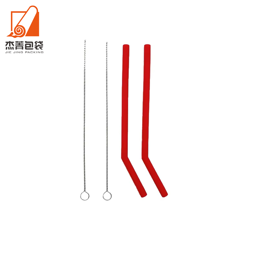 Factory direct color environmental protection straw food grade silicone beverage wine straw