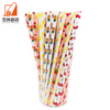 Factory sale Paper straw Print disposable paper straw Juice drink straw