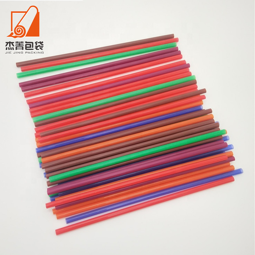 Disposable PLA Drinking Straws Compostable Plant Based Smoothie Beverage Customized PLA Biodegradable PLA Customized Straws