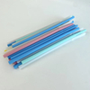 Custom size PLA Bendable Straws Colorful Disposable Flexible Drinking Straws Compostable Biodegradable Party Straws Free samples