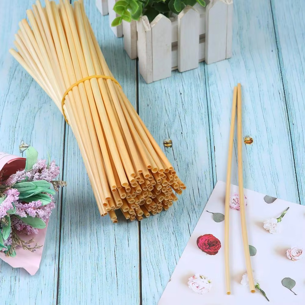 New arrival high quality hot selling premium eco-friendly nature wheat drinking straw set