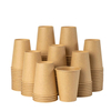 Custom Paper Cup 8oz/12oz/16oz/20oz Water-Based Coating Disposable Paper Coffee Cup With Lid And Sleeve For Hot Cold Drinks Teas