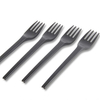 Eco-friendly disposable compostable pla plastic restaurant spoon knife fork cutlery set