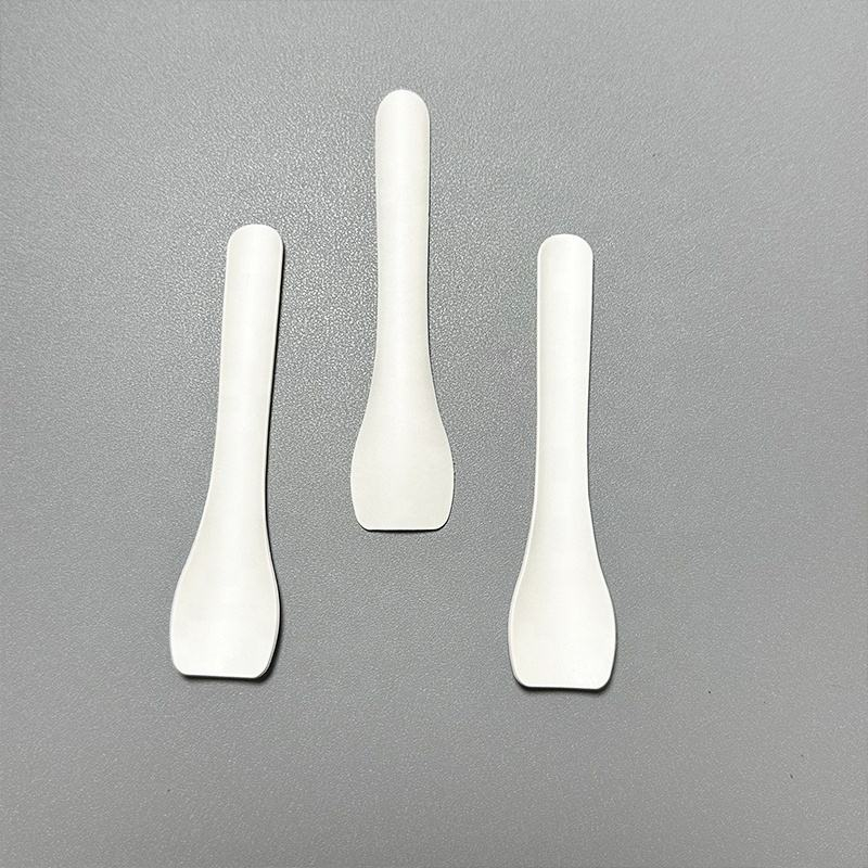Food Grade Custom Printed Eco Friendly Paper Material Disposable Ice Cream Paper Spoons biodegradable ice cream spoons