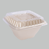 40 OZ Biodegradable Disposable Paper Tableware Sugarcane Bagasse Pulp Salad Bowl