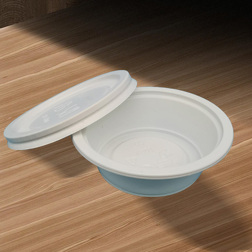 Eco Friendly Biodegradable Corn Starch Disposable Sauce Cup With Lid