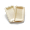 Wholesale food grade paper plates Paper plate Biodegradable wood-colored paper plate disposable tableware