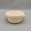 Good Quality Disposable Lid For 140mm Soup Bowls Microwave Corn Starch Soup Bowl Lid Heat Resistant Take Away Soup Bowl lid