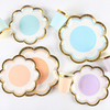 Factory sale Disposable paper plate Party paper plate dessert table cake plate