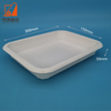 Disposable Corn starch food plates plastic cutlery cake disposable trays