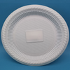 8 inch disposable dinnerware plate corn starch eco friendly single use white round plates disposable food serving plate