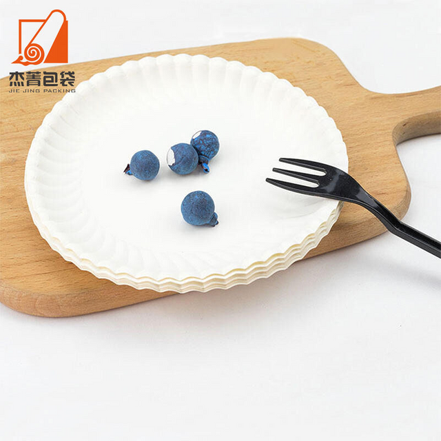 Bulk wholesale Paper plate Disposable biodegradable birthday cake paper plates
