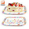 High quality Paper plates Disposable Paper plates Biodegradable paper plates are used in holiday decorations