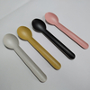 Colorful paper cutlery Bio-degradable Food Grade Pass Disposable Paper Spoon