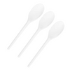 Factory direct customization Bio degradable disposable cutlery Eco-friendly compostable 6.5 inch spoon