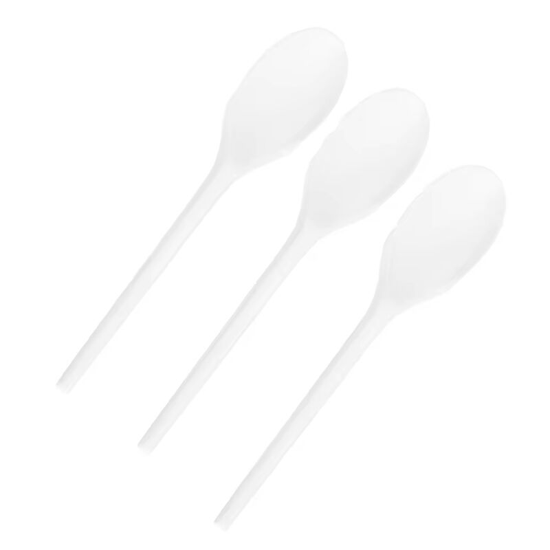Factory direct customization Bio degradable disposable cutlery Eco-friendly compostable 6.5 inch spoon
