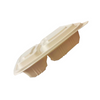 Cornstarch meal box food Lunch box with lid Biodegradable food box 2 Disposable food containers
