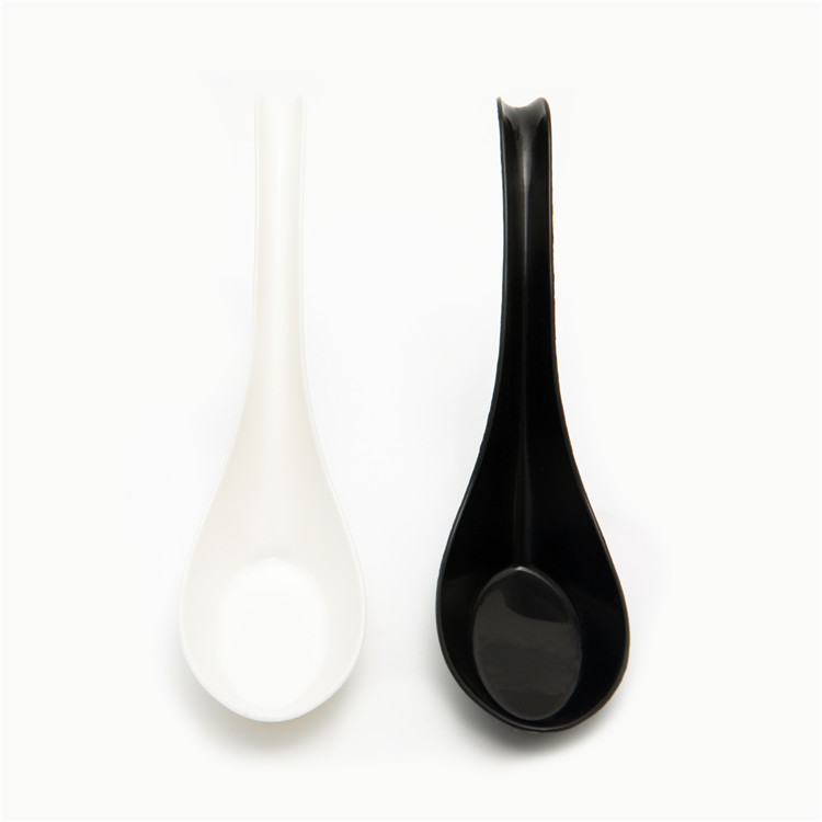 High Quality Disposable Cornstarch Tableware Spoon Biodegradable Cutlery Chinese Soup Spoon