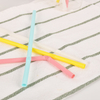 Hot Sales Disposable Biodegradable Compostable PLA Straw Parties Bars Free Printed Drinking Straws