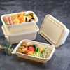 Biologisch abbaubare Einweg 650ml Maisstärke Clam shell Box Lebensmittel Maisstärke Lunch Box