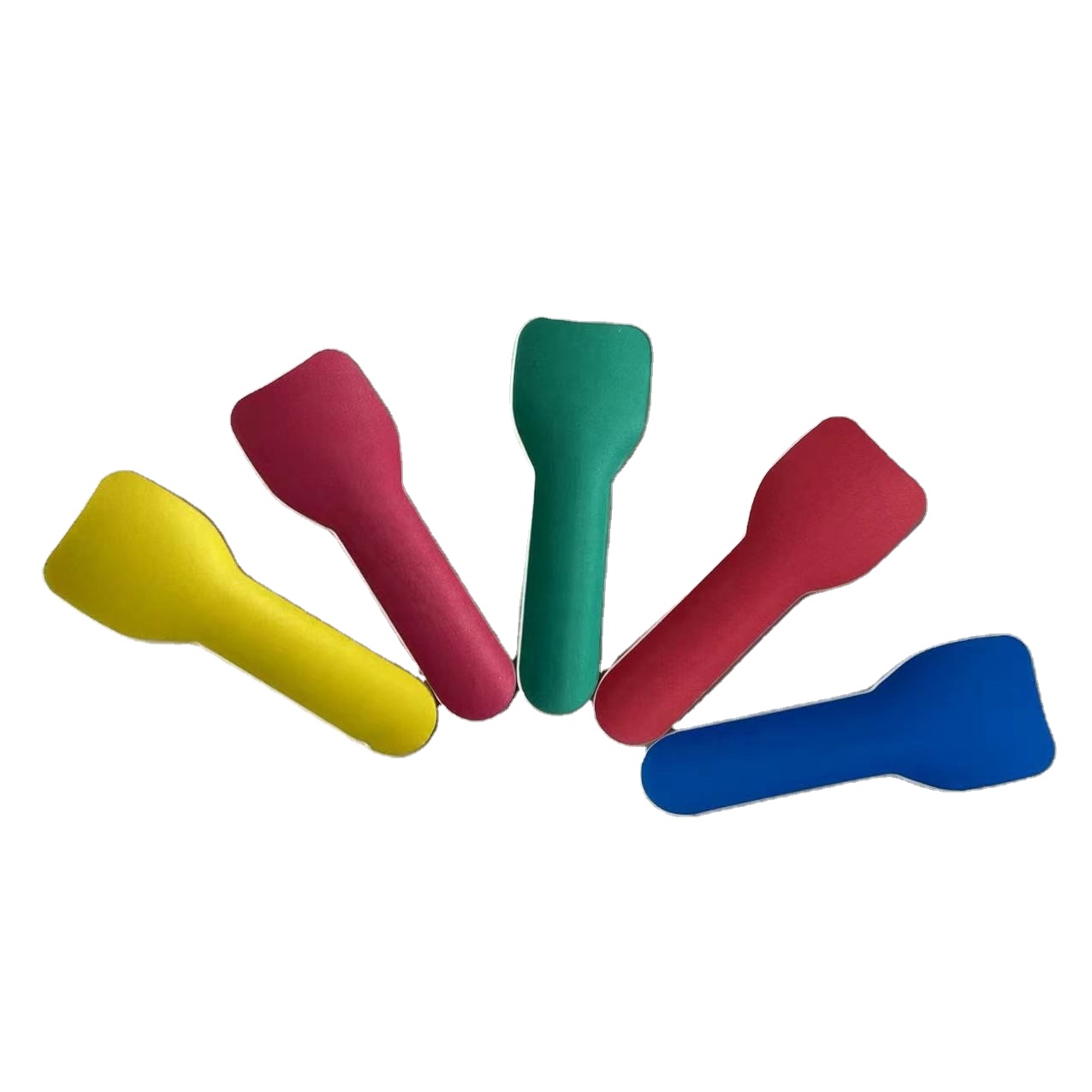 Hot Sale Mini kompost ierbarer Papier joghurt löffel Biologisch abbaubares Einweg-Gefriereis messer Camping geschirr mit kleiner Kapazität