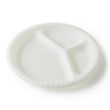 Biodegradable Disposable Travel Party Rectangular 9 10 Inch Cornstarch Plates for Food