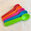 Factory Price Different Types of food Quality Biodegradable cornstarch yogurt Ice Plastic spoon Cheese spoon