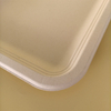 Hoch leistungs kompost ierbare 14-Zoll-große Papp teller Bagasse Rechteck Zuckerrohr Zellstoff Food Tray für Langusten Hummer Seafood Party